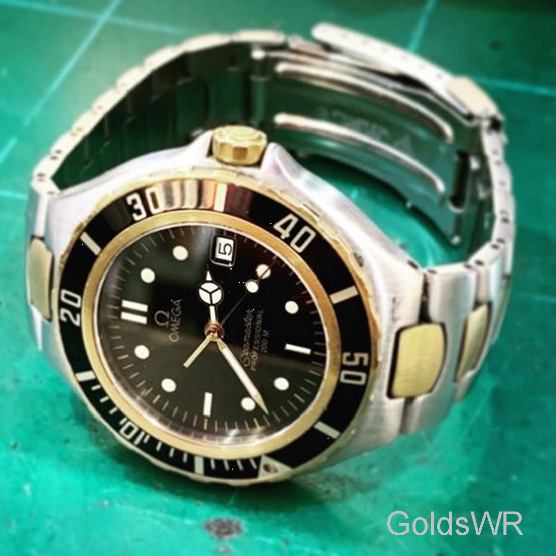 Omega watch repaired